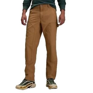 Alpine Design Men's Utility Pant Brown Khaki 38x32